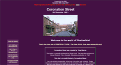 Desktop Screenshot of corrie.emmerdale.org