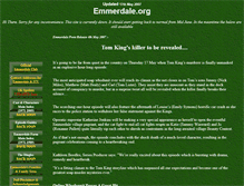 Tablet Screenshot of emmerdale.org